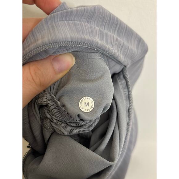 Lululemon Balancer Cropped Pant 27" Mens Medium Heathered Gull Grey Everlux - Picture 4 of 4